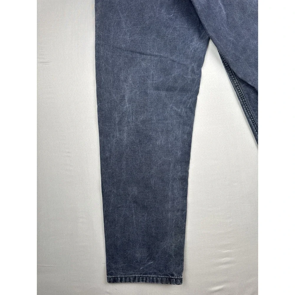 Vintage Carhartt WU183 Union Made Indigo Blue Work Pants 32x30 USA
